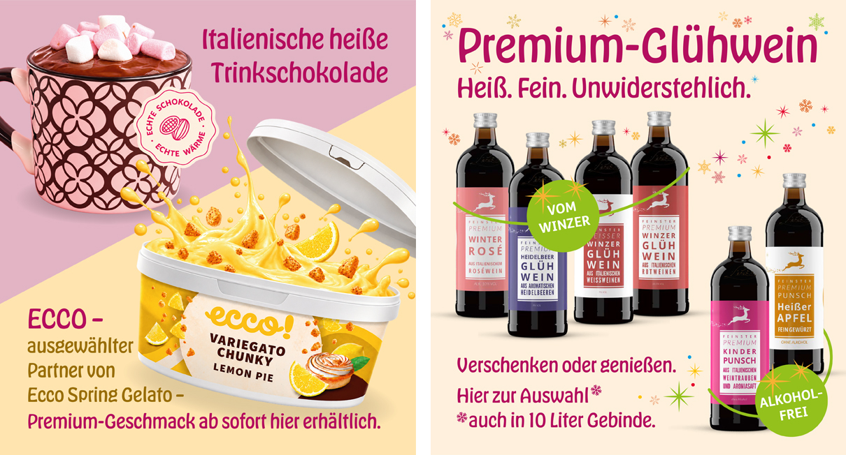 Ecco Eispasten - Variegaties - Basen - Saucen