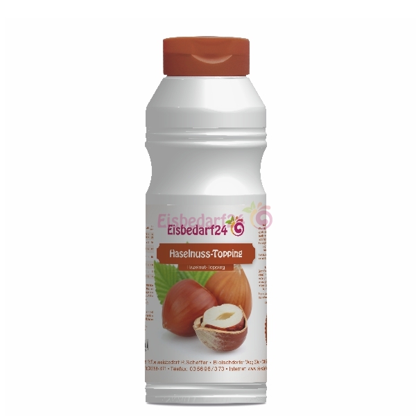 Haselnuss Topping - Sauce für Eis