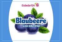 Slush Eis Sirup Blaubeere - 5 Liter Konzentrat