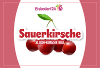 Slush Eis Sirup Sauerkirsche - 5 Liter Konzentrat