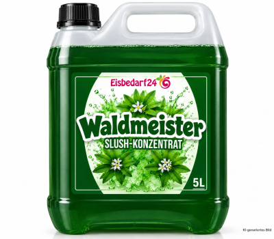 Slush Eis Sirup Waldmeister - 5 Liter Konzentrat