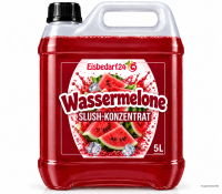 Slush Eis Sirup Wassermelone - 5 Liter Konzentrat