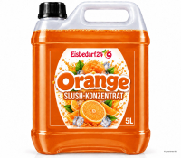Slush Eis Sirup Orange - 5 Liter Konzentrat