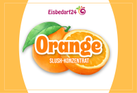 Slush Eis Sirup Orange - 5 Liter Konzentrat