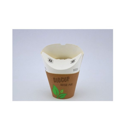 Bio Kaffeebecher "Butterfly" - 8oz - 200ml - 36 Stück