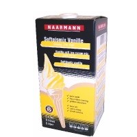 Naarmann - Vanille Softeis Flüssigmix 5% Fett - 5 Liter