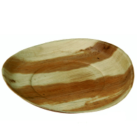 Palmblatt Teller rund - Ø=26cm - 2,5cm tief