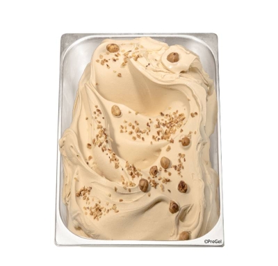 3D - Eispaste Haselnuss mit Stück Gelatop - 5 Kg