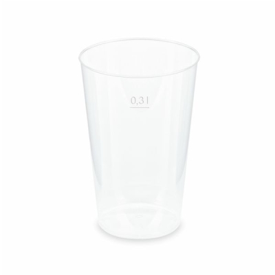 Mehrwegbecher - Pfandbecher - PP - 0,3 Liter - 25 Stück