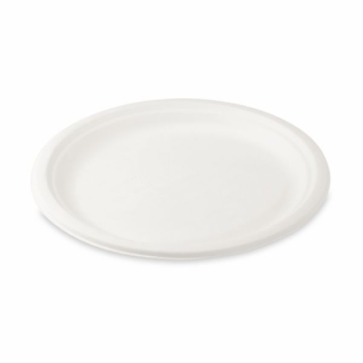 Teller rund - Zuckerrohr - 26cm - 50 Stück