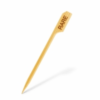 Bambus Holz Spieß - Rare - 9cm - 250 Stück