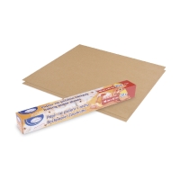 Backpapier - Dauerbackpapier braun - 380 x 420 mm - 20...