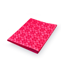 Damasttischtuch - Tischdecke - 1,80 x 1,20m - rot