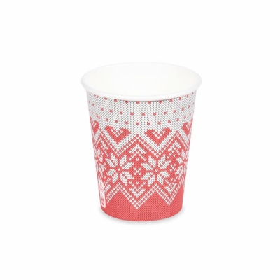Pappbecher Glühweinbecher Pappe 200ml - 50 Stück