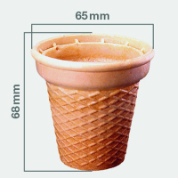 Riesenbecher - Softeisbecher Groß - 600 Stück