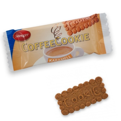 Karamellgebäck - Kaffee Kekse einzeln verpackt - 300 Stück