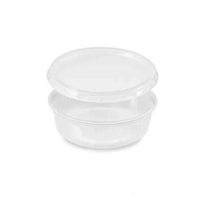 Kombi Feinkostbecher - Rundbecher + Deckel - 125ml - 250 Stück