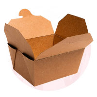 Lunchbox - Take Away Box - Kraft - 750ml - 50 Stück