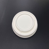 Deckel für Bagasse Suppenterrine 500 ml - 50 Stück