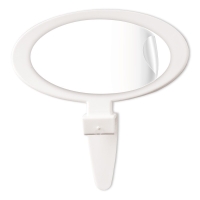 Eis Sortenschild - Oval PS - weiß - Klipp - 1...