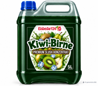 Slush Eis Sirup Kiwi-Birne - 5 Liter Konzentrat Premium
