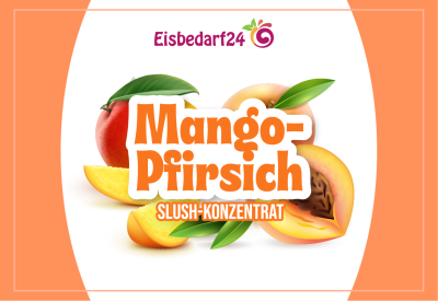 Slush Eis Sirup Mango-Pfirsich - 5 Liter Konzentrat Premium