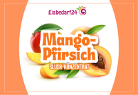 Slush Eis Sirup Mango-Pfirsich - 5 Liter Konzentrat