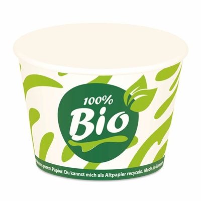 Bio Pappbecher 100% Papier - S5 - 500ml - 45 Stück