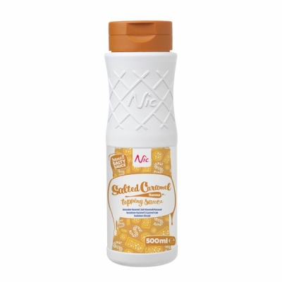 NIC Topping Salziges Karamell - Geschmack - 500ml