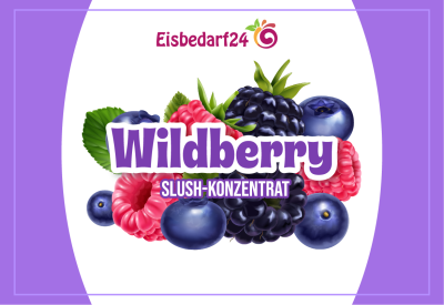 Slush Eis Sirup Wildberry - 5 Liter Konzentrat