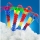 Slush Yard Cups Palme - Spirale bunt - 350ml - 170 Stück