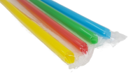 Bubble Tea - Mehrweg Trinkhalme bunt - 210/12mm - 250 Stück