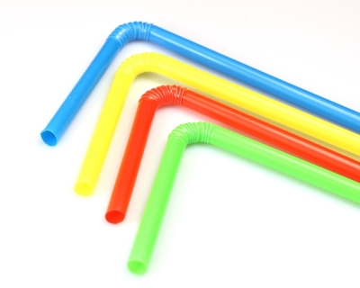 Trinkhalme - mit knick - Jumbo Mehrweg - 240/7mm - bunt - 250 Stück