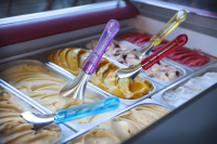 Eiscremespatel - Spatel - mit Titan Griff - 26cm - Gelb - 1 Stück