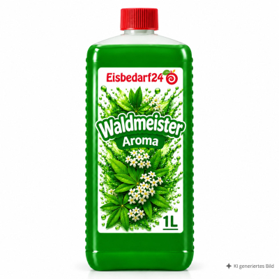 Slush Eis Aroma - Waldmeister - 1 Liter Flasche