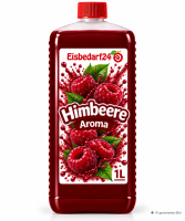 Slush Eis Aroma - Himbeere - 1 Liter Flasche