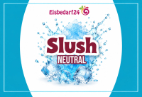 Slush Eis Sirup Grundstoff - Neutral - 1 Liter Flasche