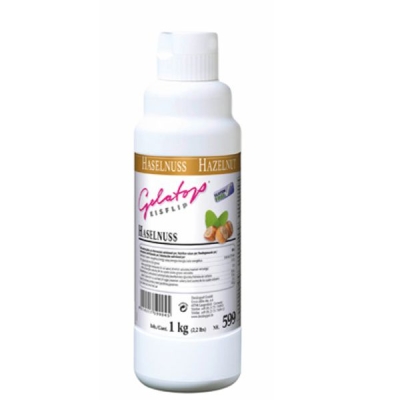3D - Eissauce - Eisflip Haselnuss Gelatop - 1,0 Kg