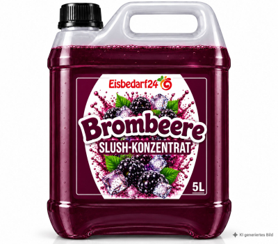 Slush Eis Sirup - Brombeere - 5 Liter Konzentrat - NEU