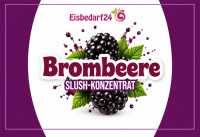 Slush Eis Sirup - Brombeere - 5 Liter Konzentrat - NEU