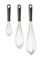 Schneebesen mit PP Griff - 46cm lang - 12 Edelstahl...