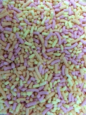 Vruchtenhagel - ros,gelb,orange - 500g