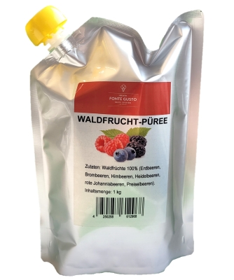 Waldfrucht Püree 100% - 1 Kg