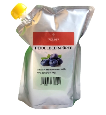 Heidelbeer Püree 100% - 1 Kg
