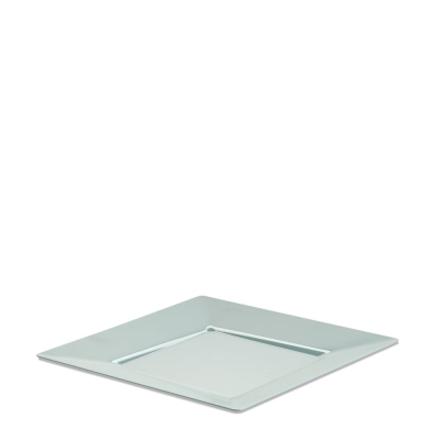 Mehrweg Teller Spigolo PS - 27 x 27cm - Grün - 25 Stück