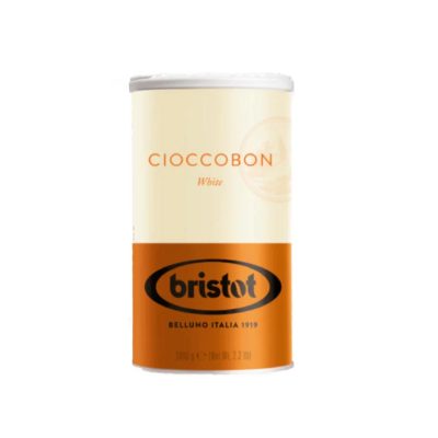 Bristot Heiße Trinkschokolade - Bianca - Weiß - Dose - 1 Kg