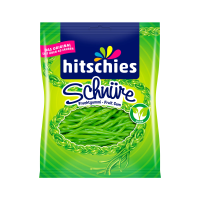 Hitschies Fruchtgummi - Vegan - Schnüre - Apfel - 125g