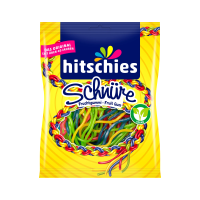 Hitschies Fruchtgummi - Vegan - Schnüre bunt - 125g