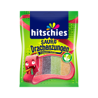 Hitschies Fruchtgummi - Vegan - Saure Drachenzungen - 125g