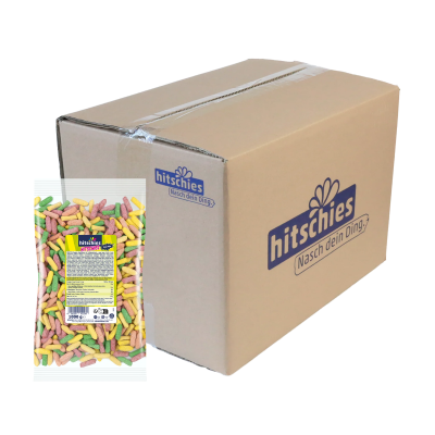 Hitschies Fruchtgummi - Vegan - Sauer Mix - 1000g
